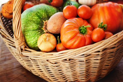 Panier légumes été